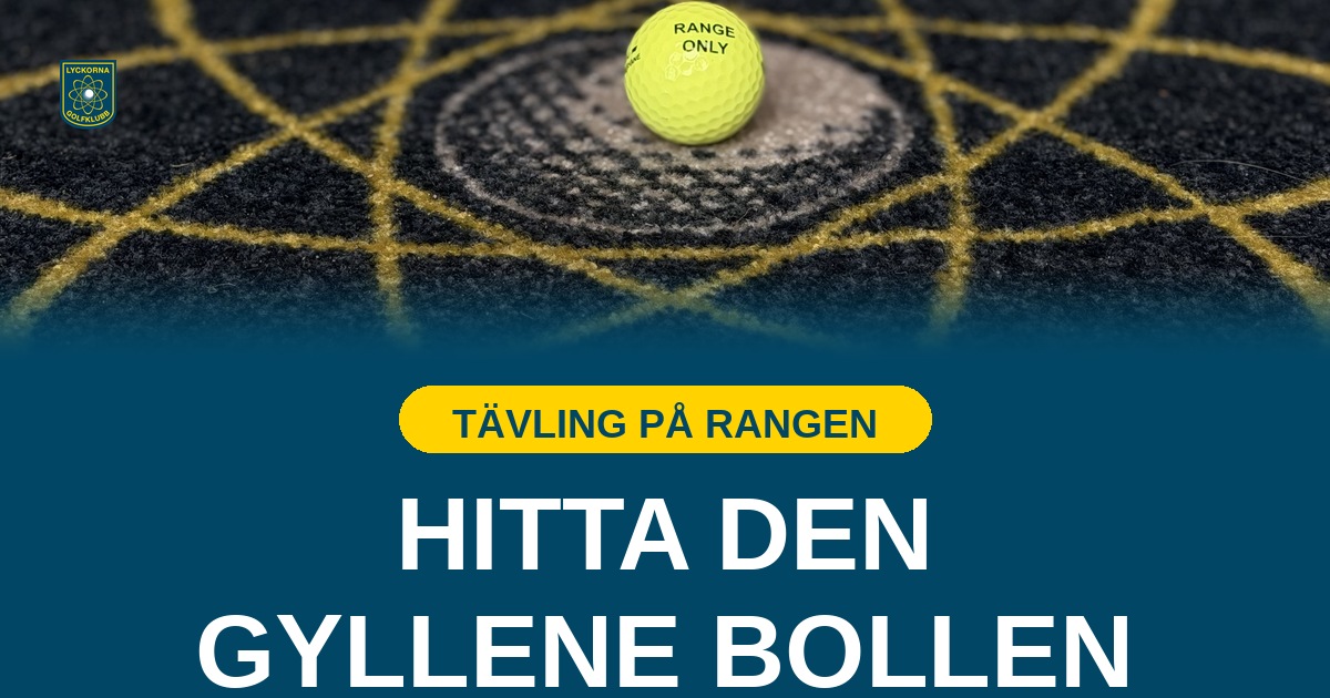 Gyllene bollen – tävling på rangen